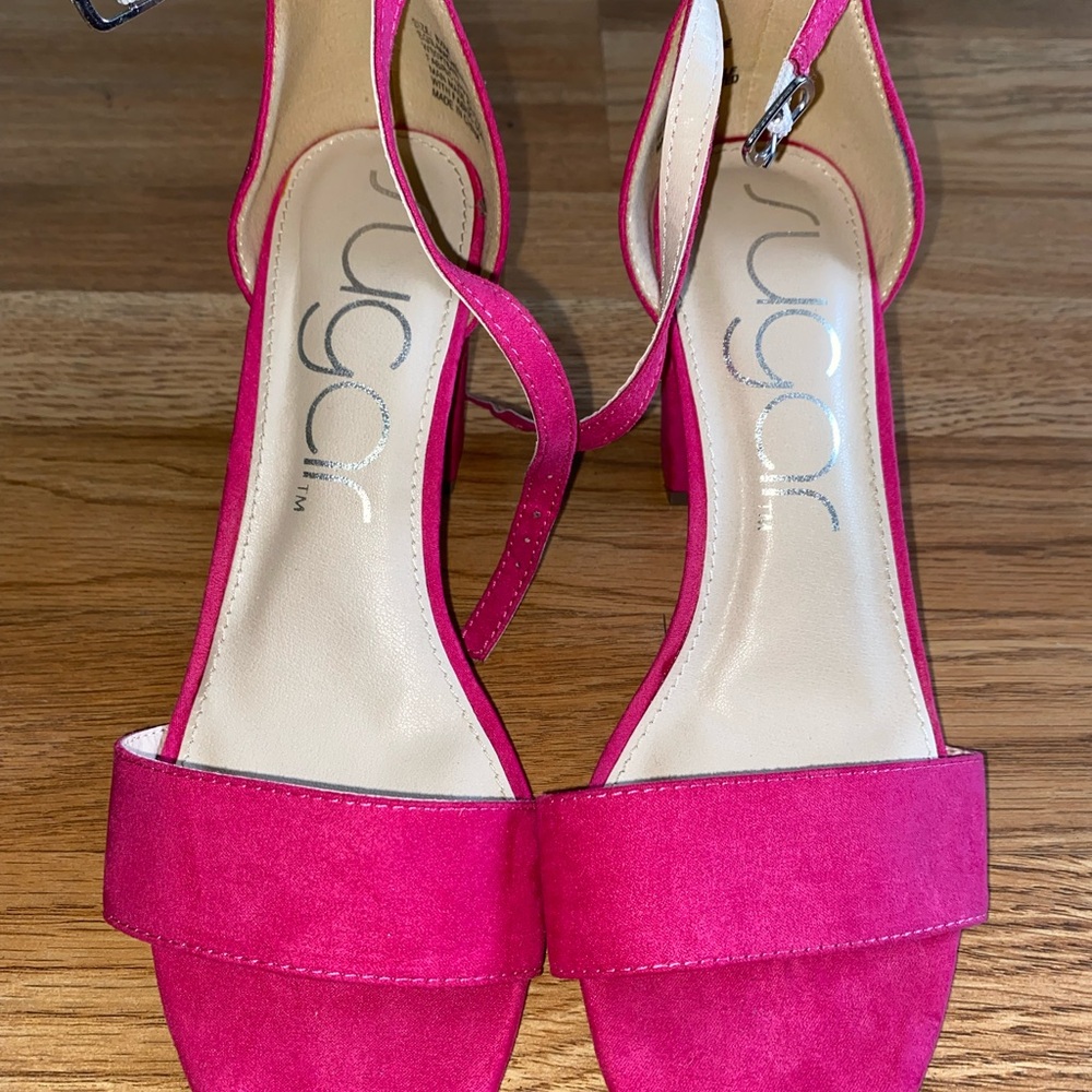 Sugar Women's Fuchsia Heels